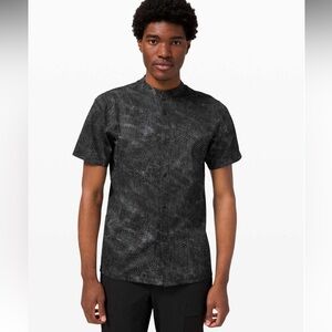 Lululemon Airing Easy Stand Collar Short Sleeve